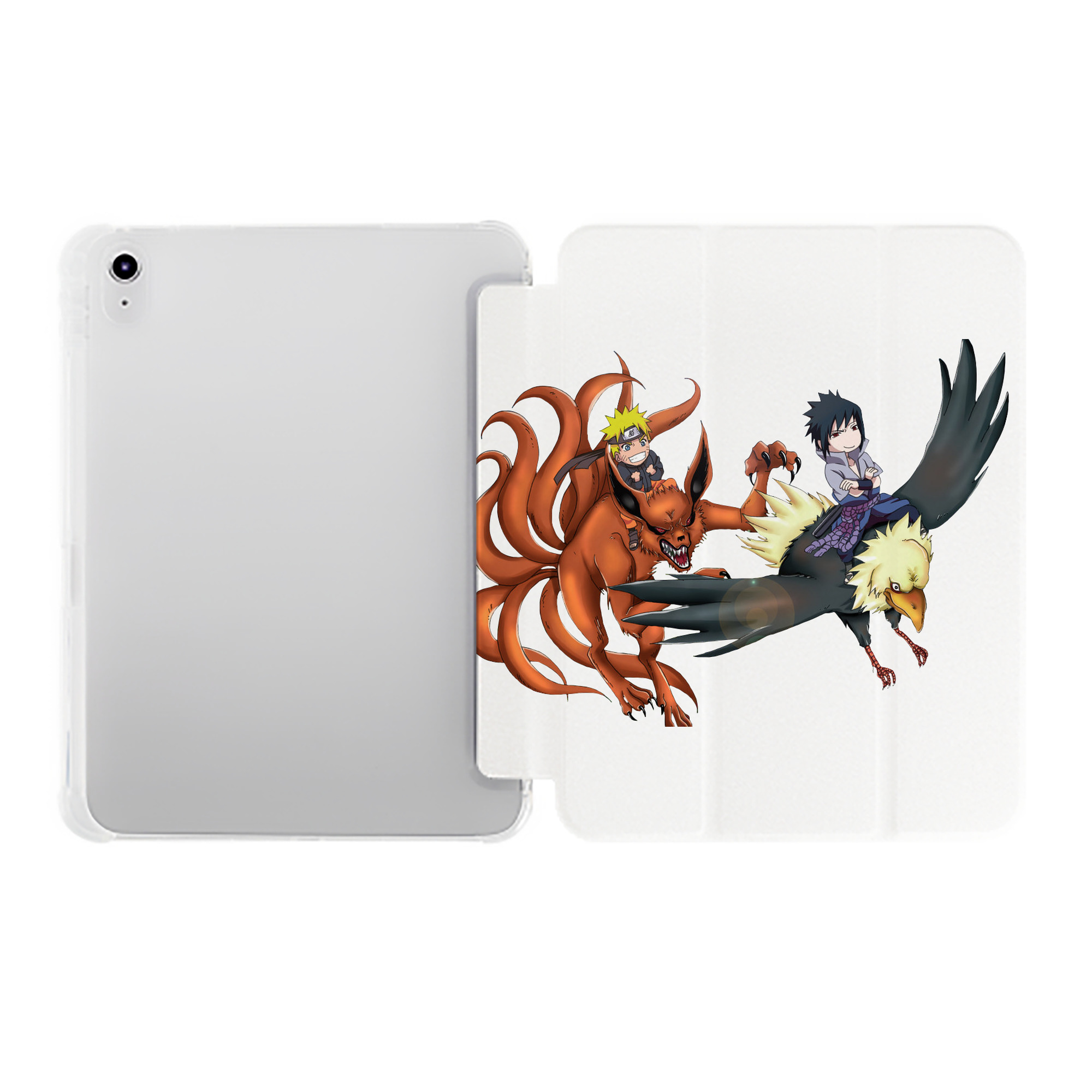 （画像用） NARUTO -ナルト- うずまき ナルト Uzumaki Naruto IPad ケース ペン収納付き 三つ折りスタンド PUレザー×シリコン 対応機種9.5/10.5/10.9インチ